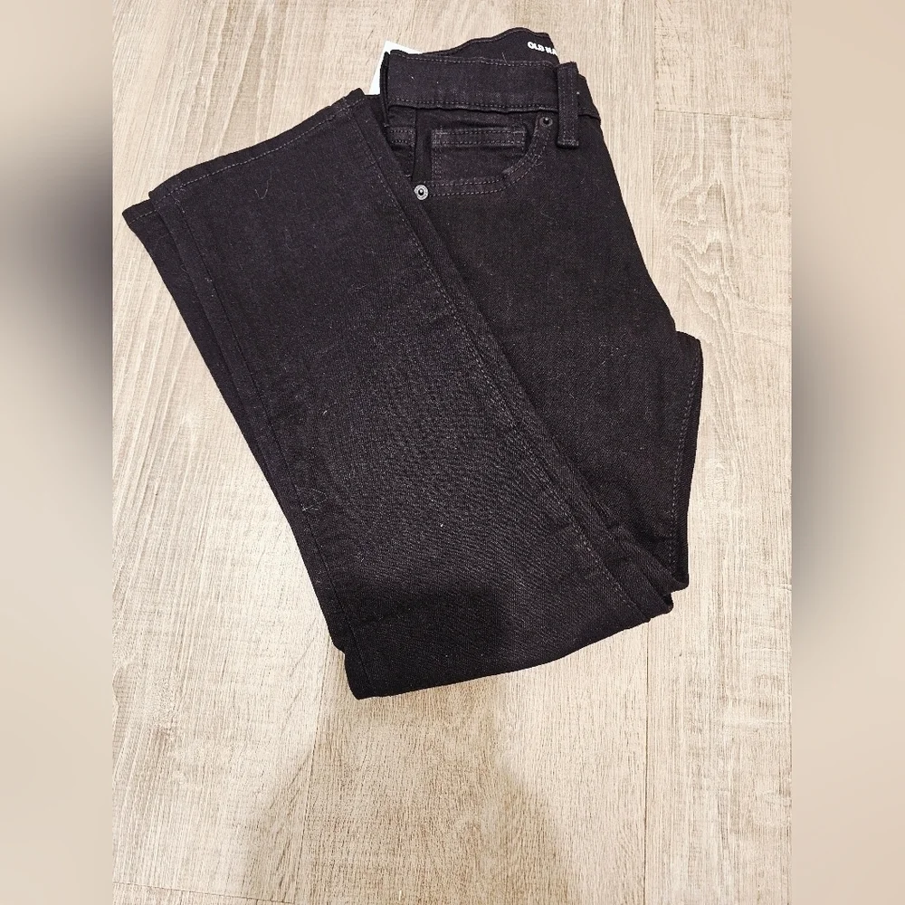 Old Navy Boy 7 Dark Black Denim Pants